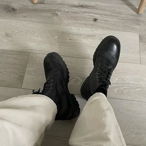 Vagabond Combat Boots Black Size 38